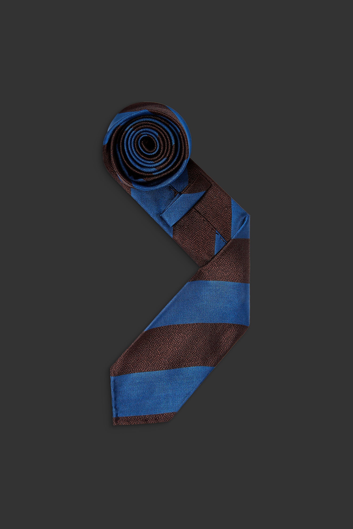 Nick Tie Berry Stripe