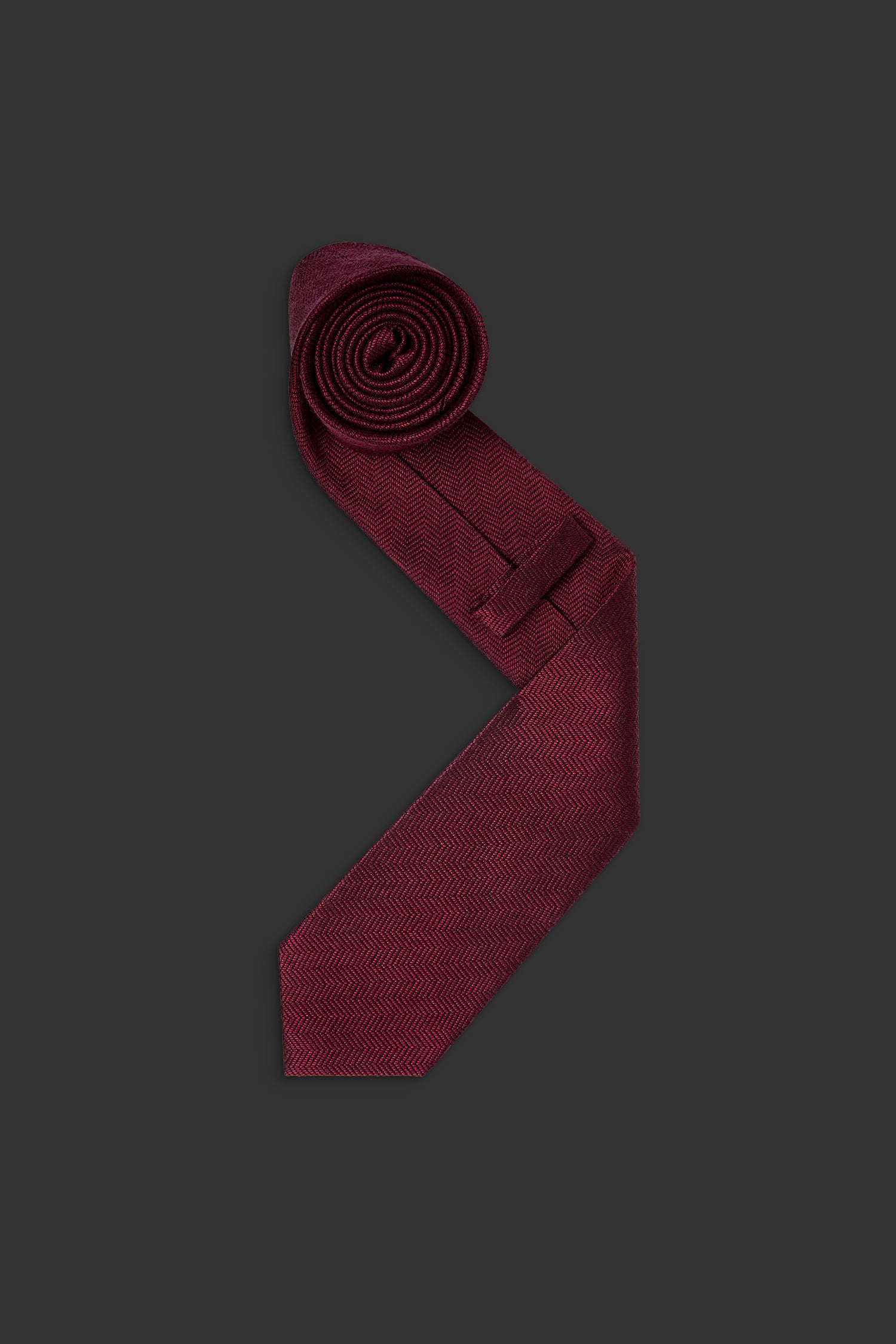 Nick Tie Deep Red