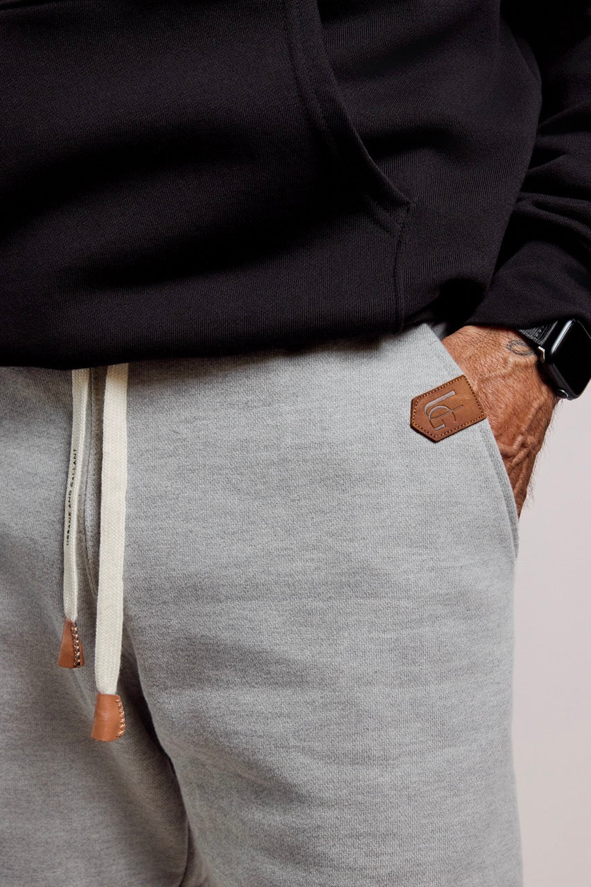 Liddell Lounge Shorts Heather Grey